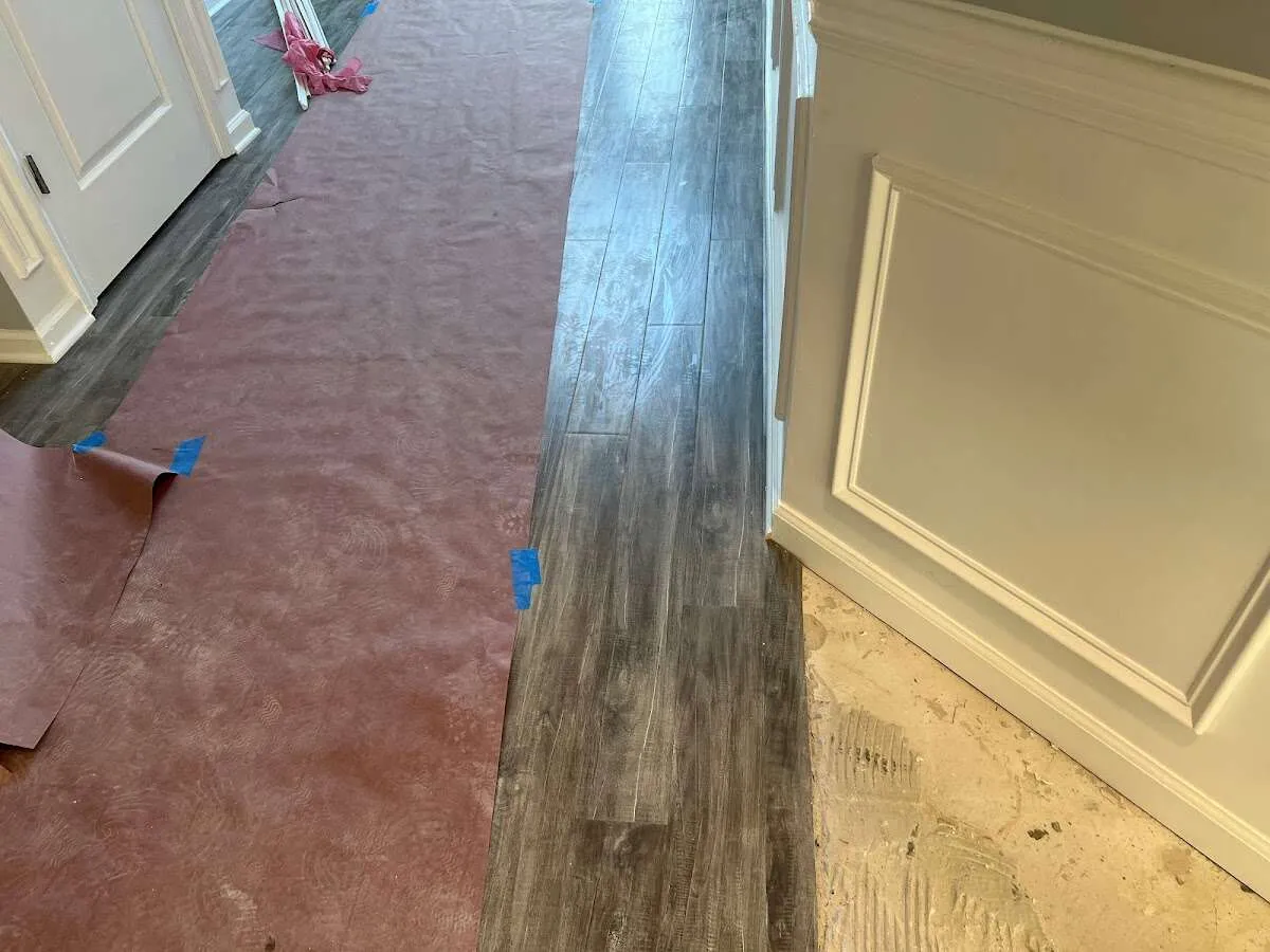 Completed marble shower restoration in Nashville